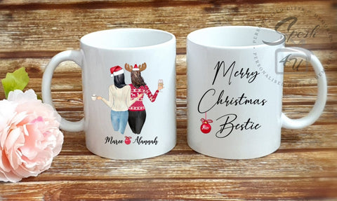 Christmas Best Friend Coffee Mug - Spesh4U