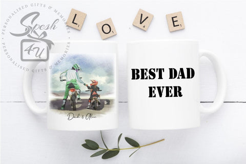 Biker Dad Mug - Spesh4U