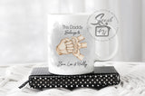 Personalised Dad/Grandad Kids Fist Bump Mug