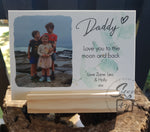 Personalised Daddy Acrylic Plaque