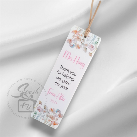 Personalised Bookmark For Teachers