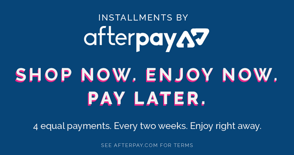 Afterpay available at Spesh4u