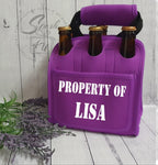 Property Of 6 Pack Drink Holder - Spesh4U