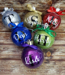 Personalised Christmas Baubles - Spesh4U