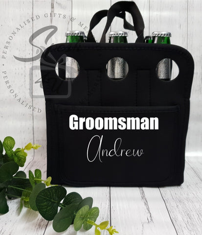 Groomsman 6 Pack Holder - Spesh4U