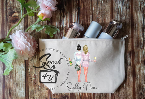 Makeup Bag Bridesmaid - Spesh4U