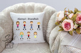 Stick Family Cushion - Spesh4U