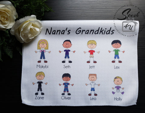 Grandchildren Tea Towel - Spesh4U