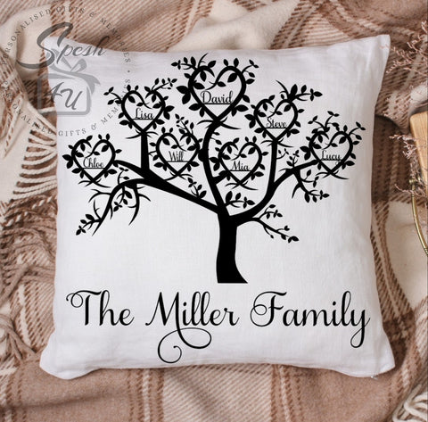 Family Tree Cushion - Spesh4U