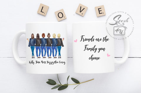 6 Best Friend Mug - Spesh4U