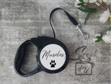 Personalised Retractable Pet Lead - Spesh4U