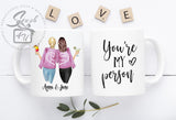 Personalised Australian Best Friend Mug/ Best Friend Gift/ You're My Person